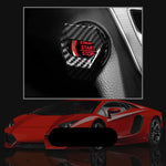 Car Engine Start Stop Switch Button Cover Decorative Auto Accessories Push Button Cover Anti Scratch Car Interior Accessories