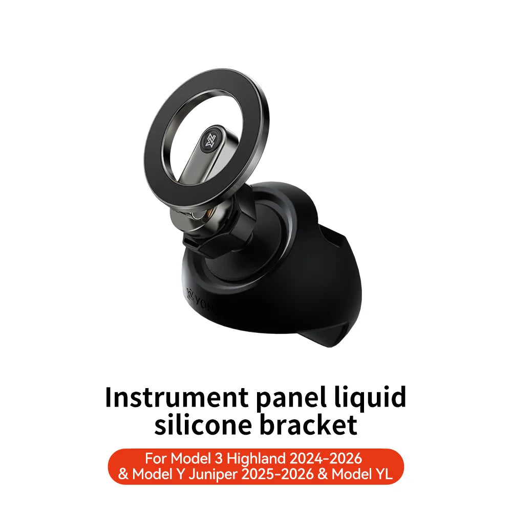 YZ for Tesla Model 3 Y Highland Juniper 2025 | Stronger Magnetic Adjustable Metal Car Ph detail view