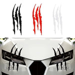 Ghost Claw Scratch Car Sticker PVC