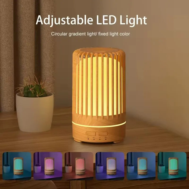 150ml USB Power Supply Hand Control Ultrasonic Quiete Air Humidifier Adjustable Color Lights Essential Oil Aroma Diffuser