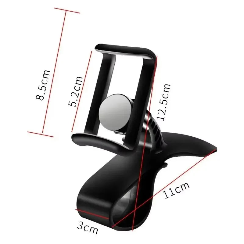 360 Rotatable Car Phone Holder Universal Cell Phone Stands Car Rack Dashboard Suppo additional angle