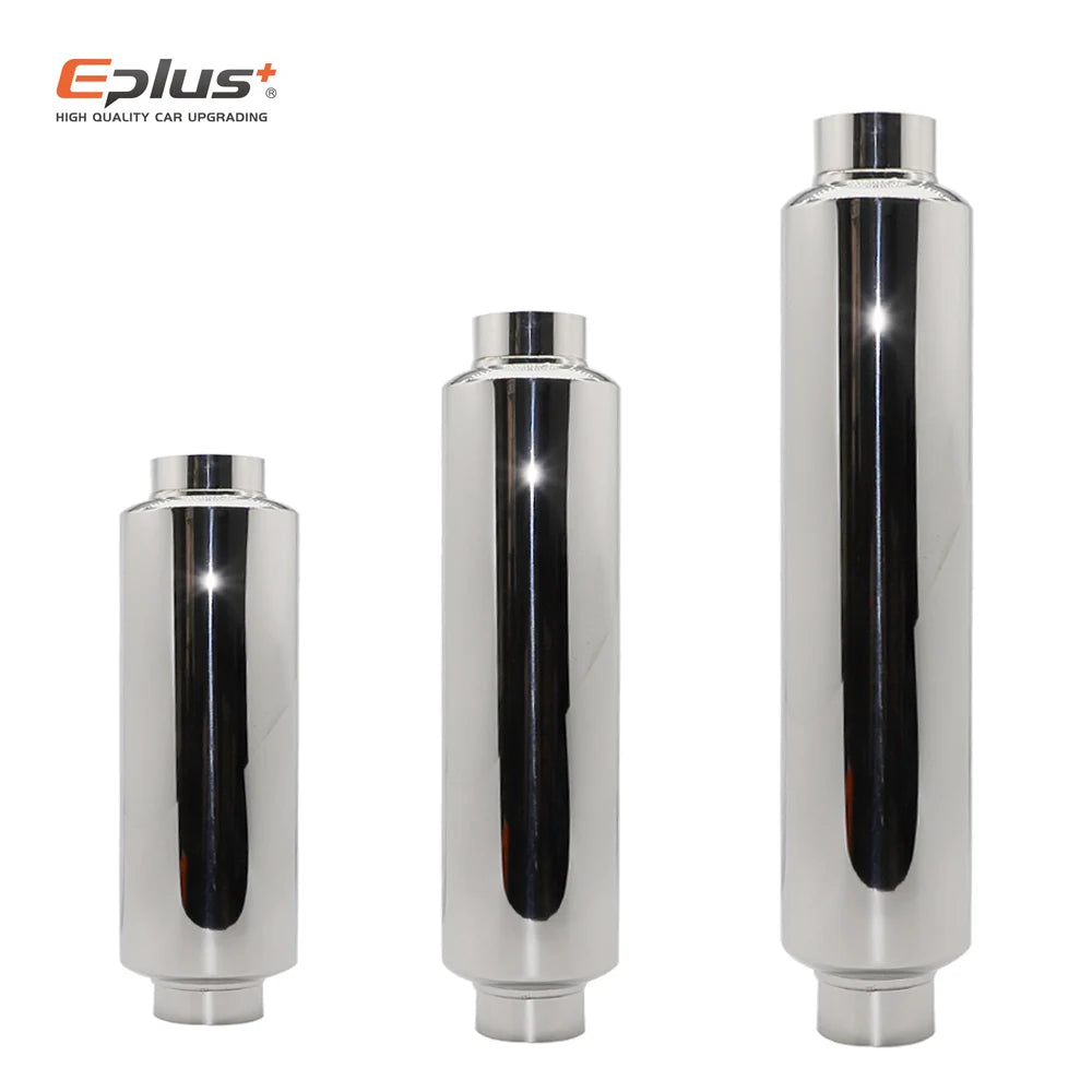 EPLUS Car Exhaust Middle Pipe Universal Stainless Steel | High Quality Muffler Replacement