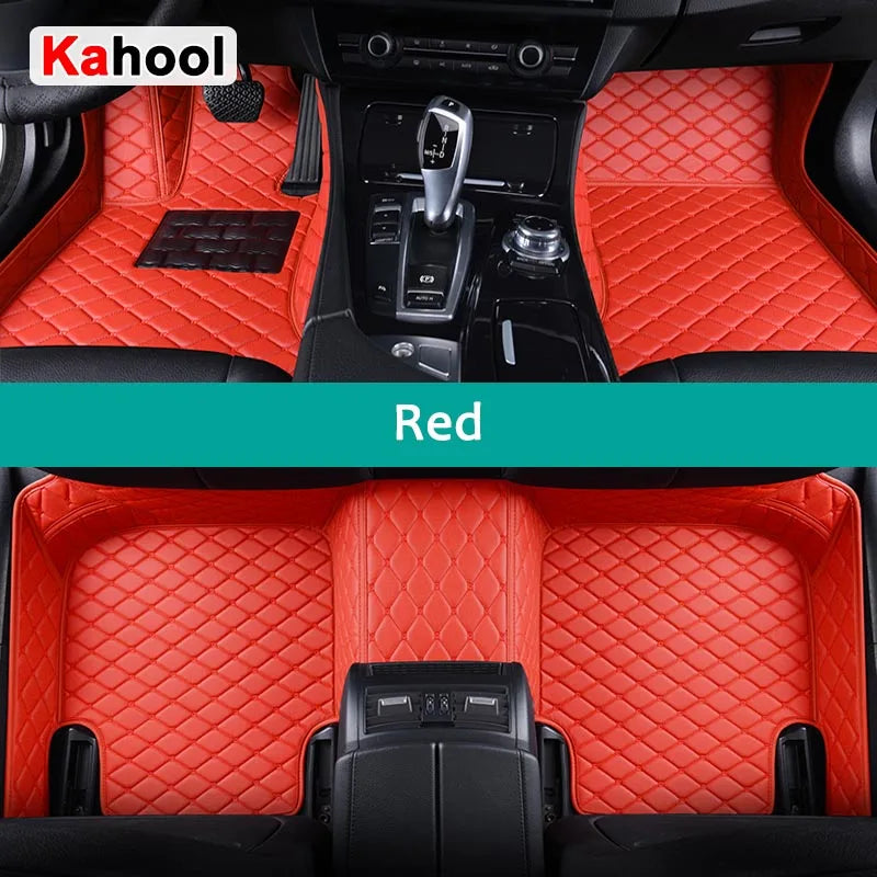 KAHOOL Custom Car Floor Mats For Volvo XC40 Auto Carpets Foot Coche Accessorie