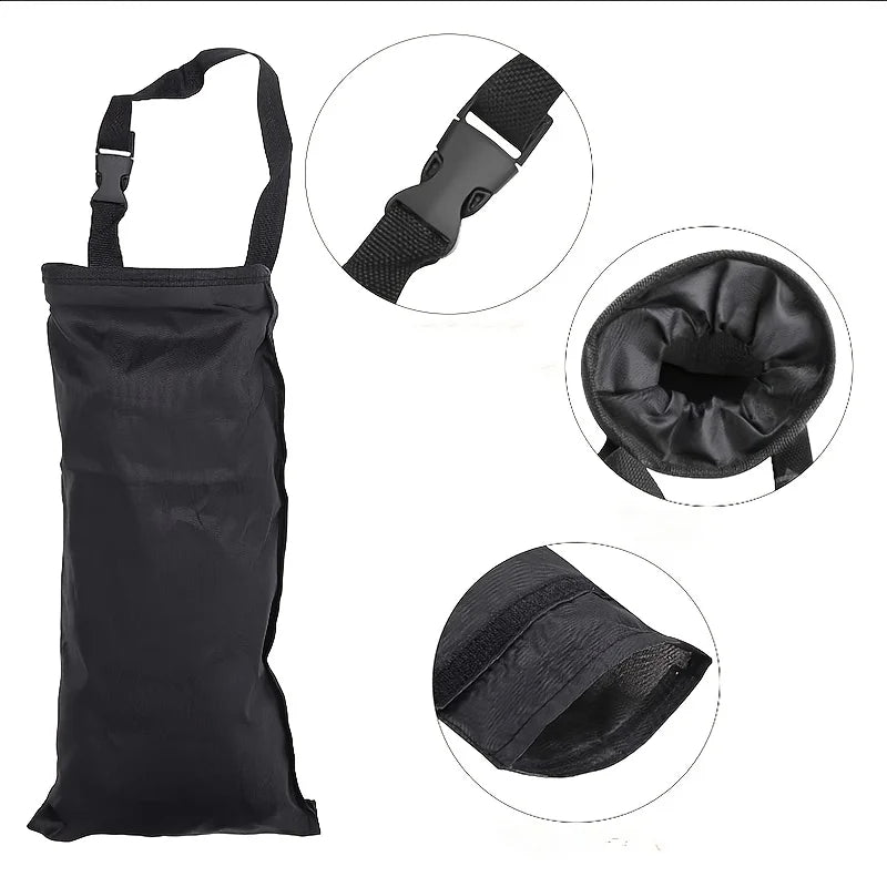 Universal Car Trash Bag Hanging Foldable Vehicle Garbage Bag for Seat Headrest Daily alternate view