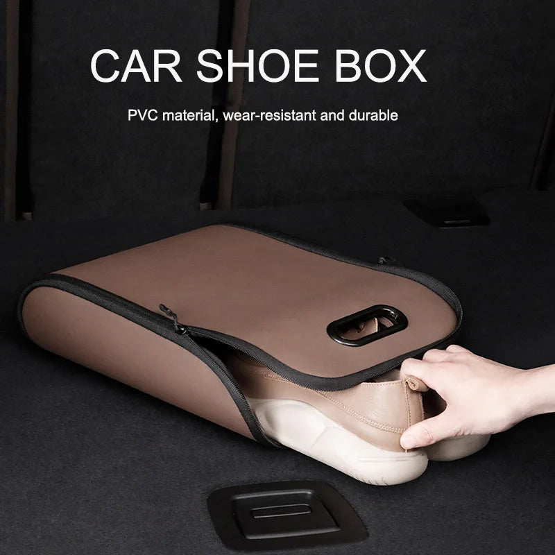 Car Shoe Storage Box Trunk Organizer alternate view