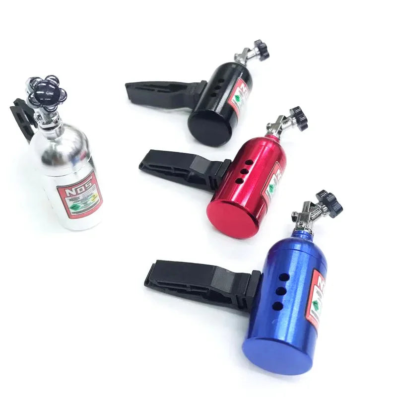 NOS Nitrogen Bottle Car Air Freshener | Vent Clip Aromatherapy for Auto close-up view