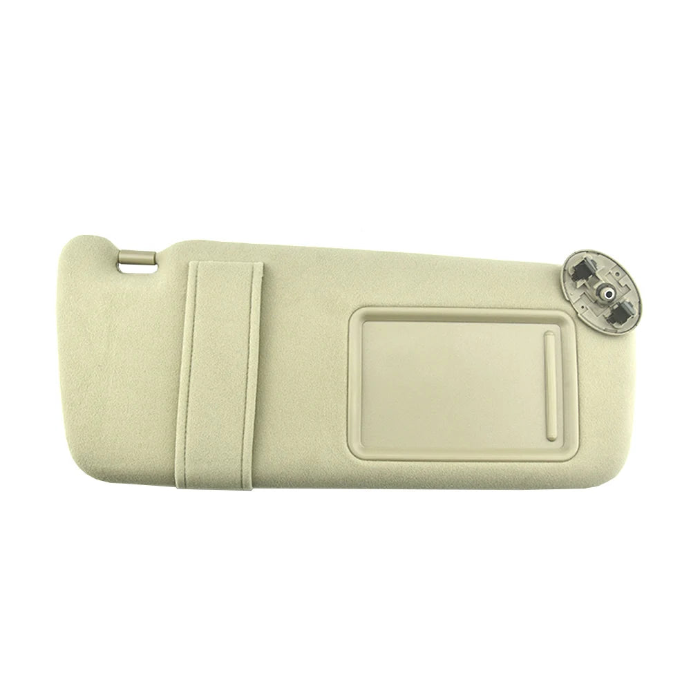 For 2007-2011 for Toyota Camry Hybrid Sun Visor Replacement Beige Driver Car Sun Shade With Makeup Mirror