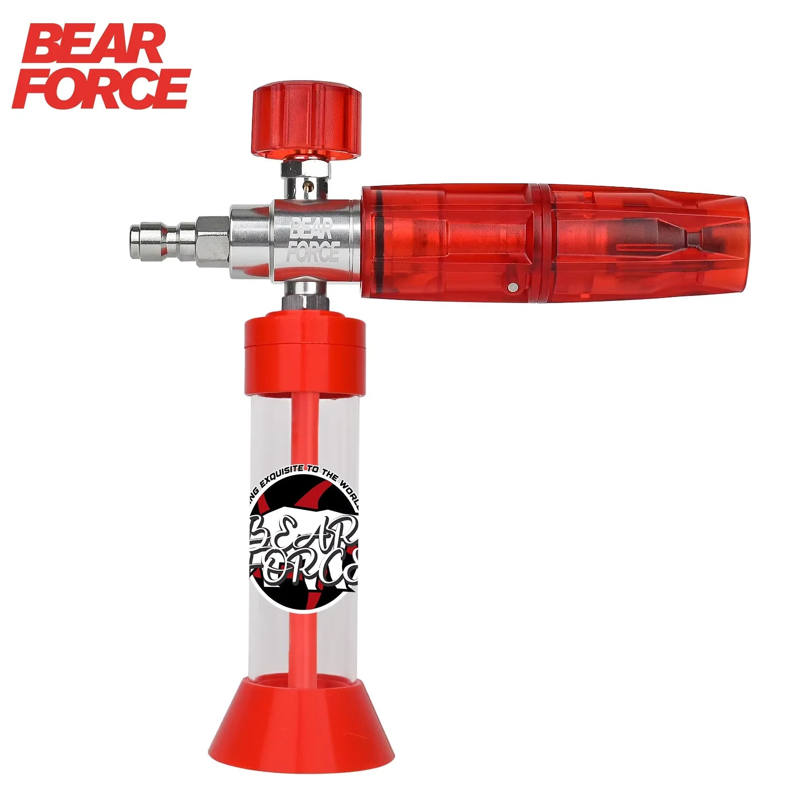 Pressure Magnetic Foam Cannon Pro with 1/4 Quick Connector | 360° Adjustable Snow Foam Lance