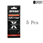 3-60Pcs X Version Car Air Refresher Car Suspension Decoration Home Bathroom Refresher Natural Perfume Car Interior Hanging Paper