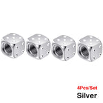 AUTCOAT Aluminum Tire Valve Caps | Dice Wheel Stem Dust Cover for Car Truck Motorcycle B detail view
