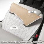 Premium Nappa Leather Car Seat Covers Laser Perforated for Airflow Ultra Soft Anti additional angle