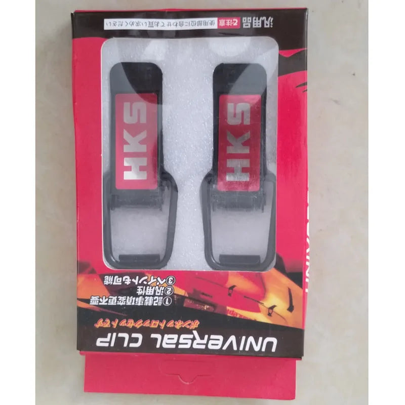 Big Size Universal Bumper Durable Security Hook Lock Clip Kit Clip Hasp For Racing additional angle