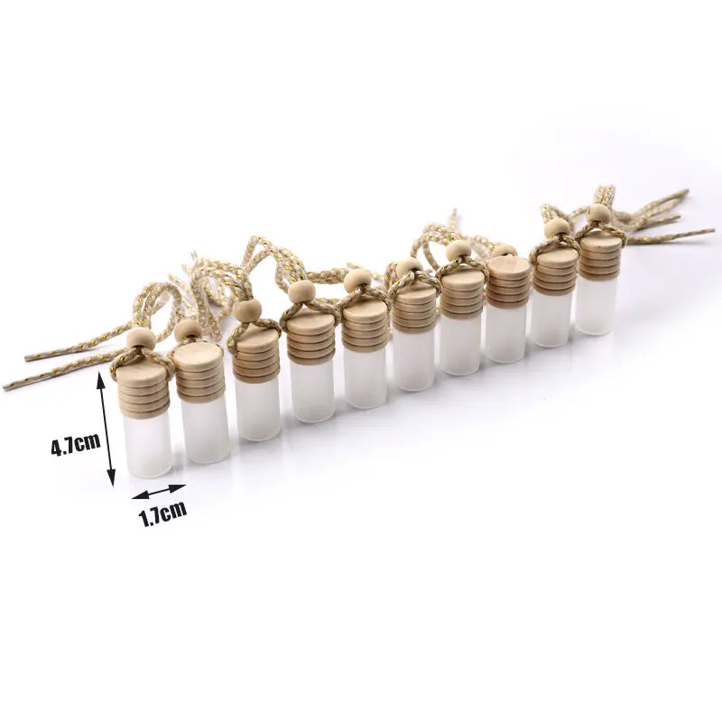 10Pcs Mini Car Perfume Bottles | Essential Oil Diffuser for Auto Air Freshener detail view