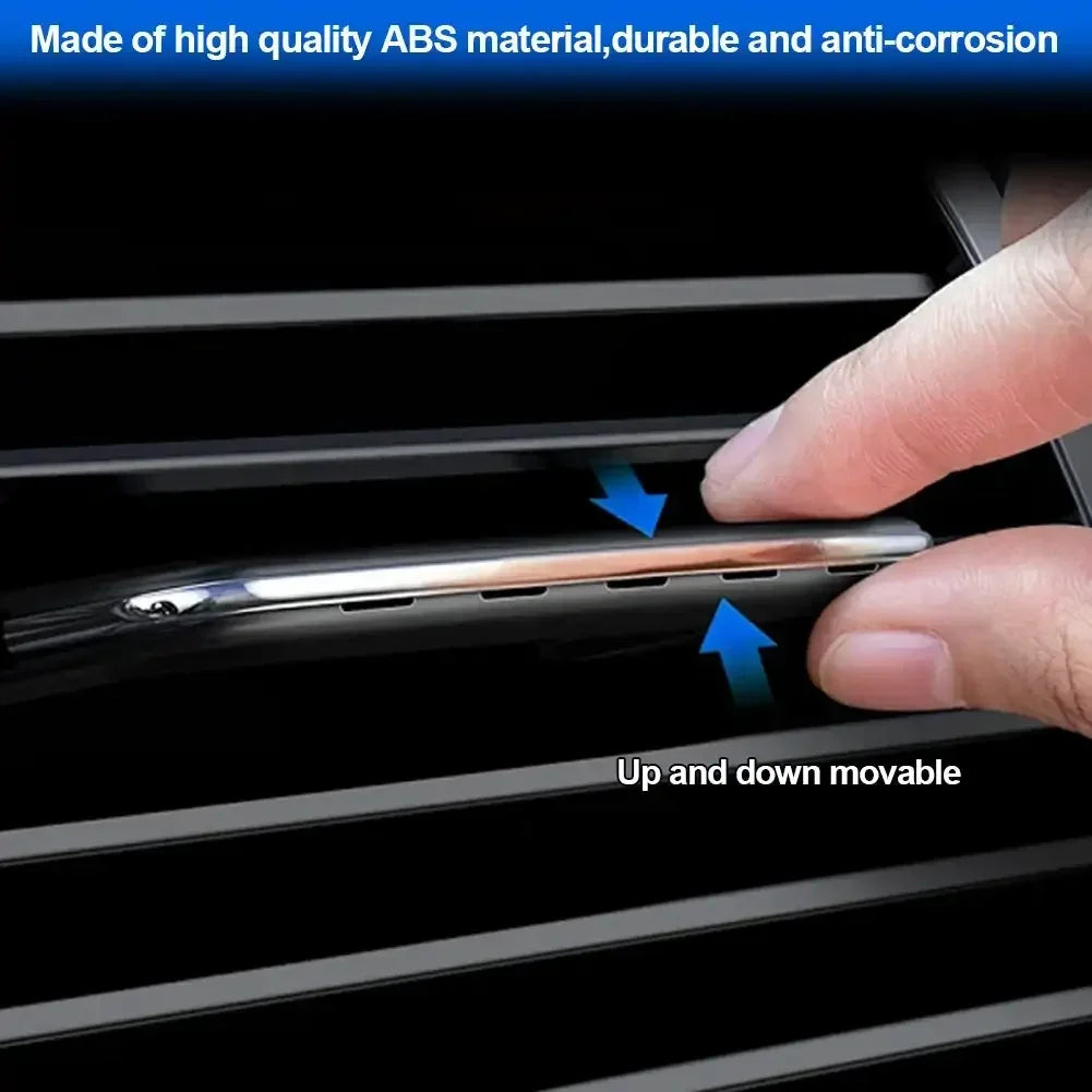 2/4Pcs Car Dashboard Air Conditioner Outlet Pick AC Vent Grille Tab Clip Replacement Accessories Kit For Toyota Corolla 07-13