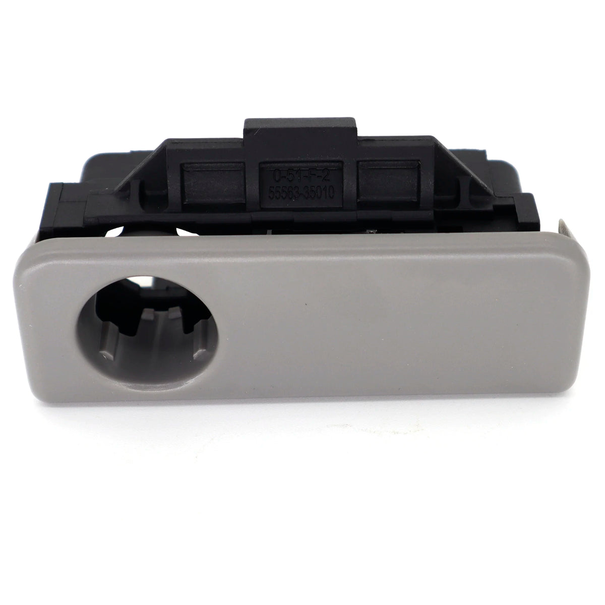 OEMASSIVE Glove Box Lock Latch Compartment Handle Stone Gray 55506-AE010 For Toyota Si close-up view