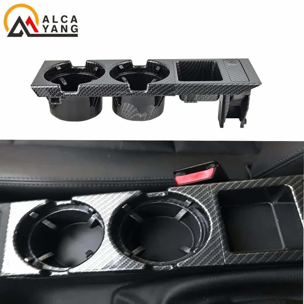 BMW E46 Center Console Cup Holder & Coin Tray | 51168217953 Replacement close-up view