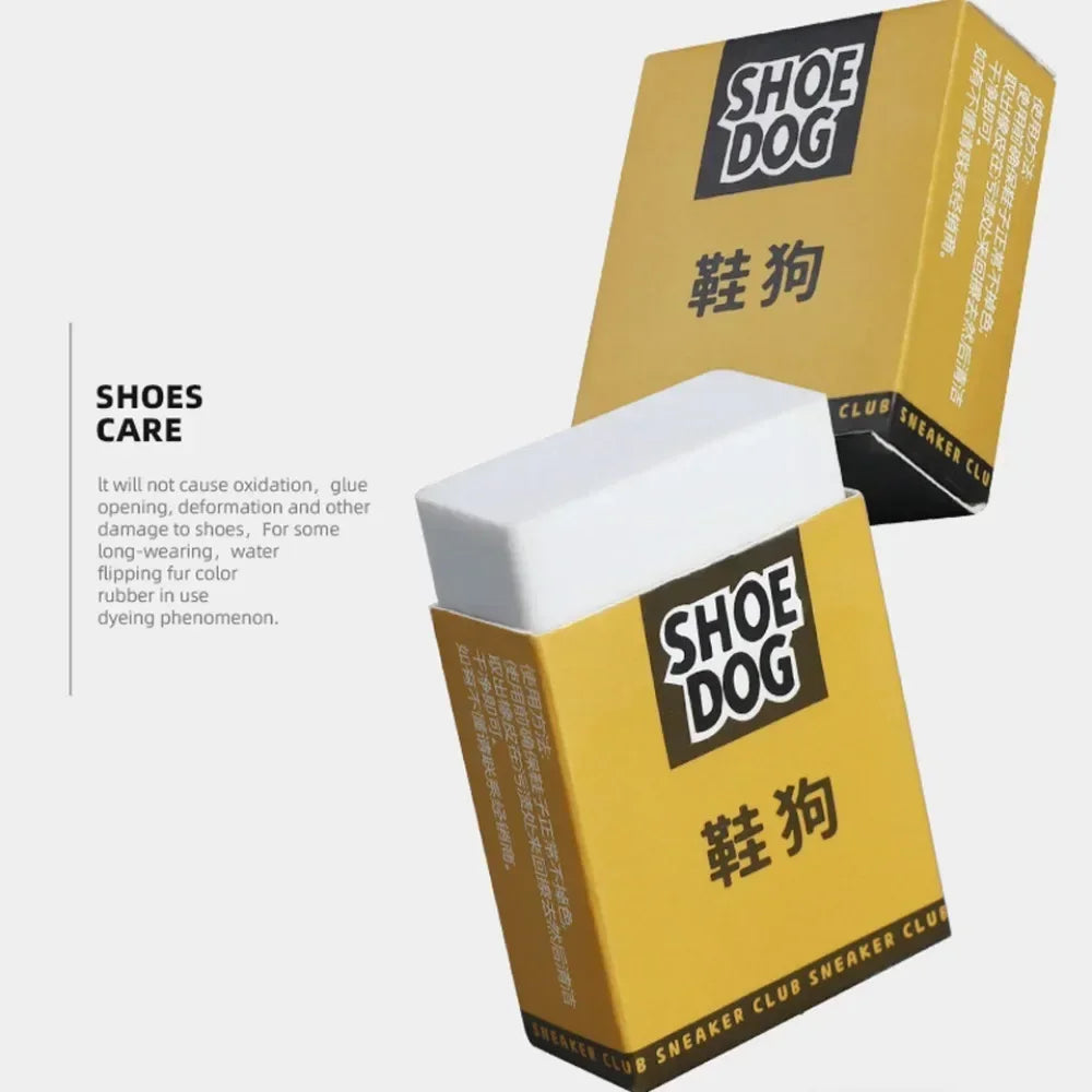 Portable Shoe Cleaner, Waterproof Rubber Sneaker Eraser, Suede Leather additional angle