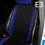 Ladies Car Interior Accessories Shiny Diamond Universal Car Seat Cover Fashion Luxury close-up view