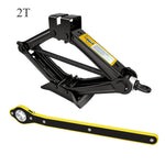 2T Car Scissor Jack with Wrench Auto Emergency Crank Lift Stand Labor-Saving Repair a alternate view