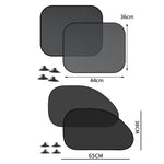 Foldable Mesh Car Sunshade | 1-5 Pcs