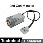 MOC Power Functions M/L/XL Motor Battery Box IR Remote Receiver for RC Car Robot Mode alternate view