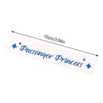 Passenger Princess Star Mirror Decal | Personalized Car Rearview Mirror Sticker additional angle