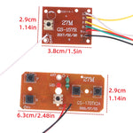 4CH RC Remote Control Circuit PCB Transmitter Receiver Board alternate view