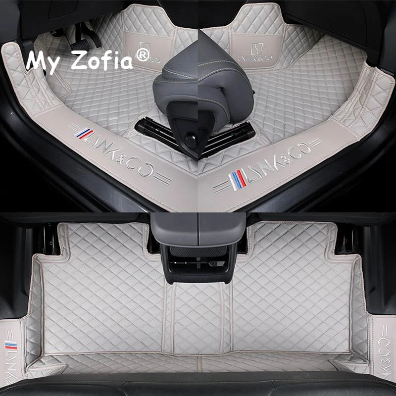 For Lynk & Co 08 EMP 2025 2026 Car Floor Mats Single Double Layer Wire Custom Foot Pads Salon Carpet Cover Interior Accessories