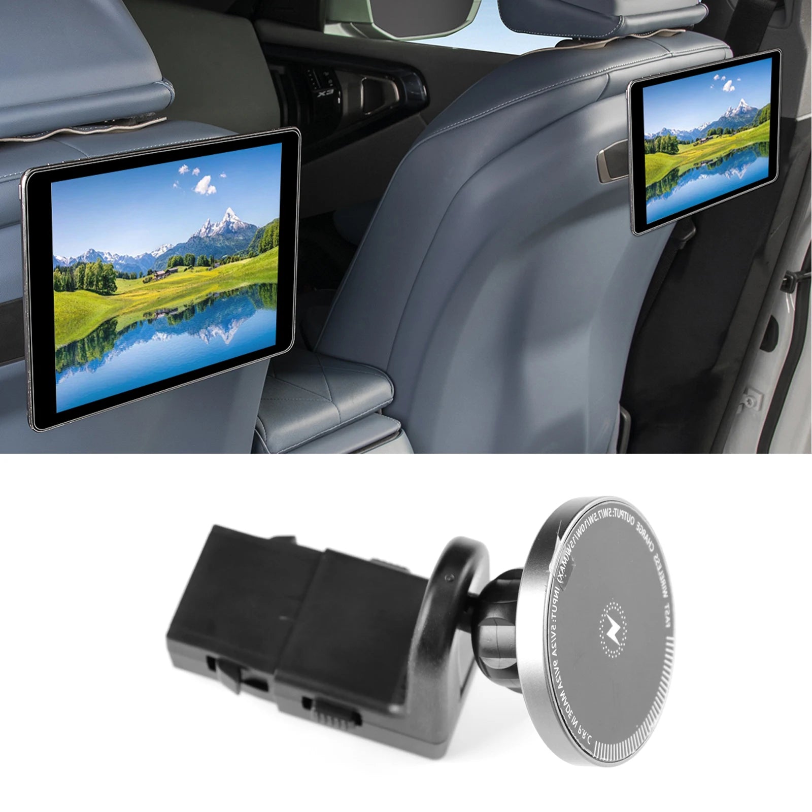 For BMW X3 X5 X6 5 Series 7 Series 2025 G45 IX i5 G60 G05 G06 G61 Rear Seat Magnetic for iPad Phone Holder Bracket Mount
