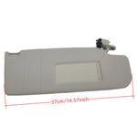 Car Sun Visor With Mirror Sunshade Panel For VW Volkswagen Golf 4 Jetta MK4 Passat Beetle Skoda Superb SEAT Leon Front 1998-2013