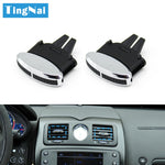 1/2/4/6PCS Car Front  Rear Air Vent AC Vent Grille Slider Tab Clip Repair Kit For Maserati Quattroporte GranCabrio GranTurismo