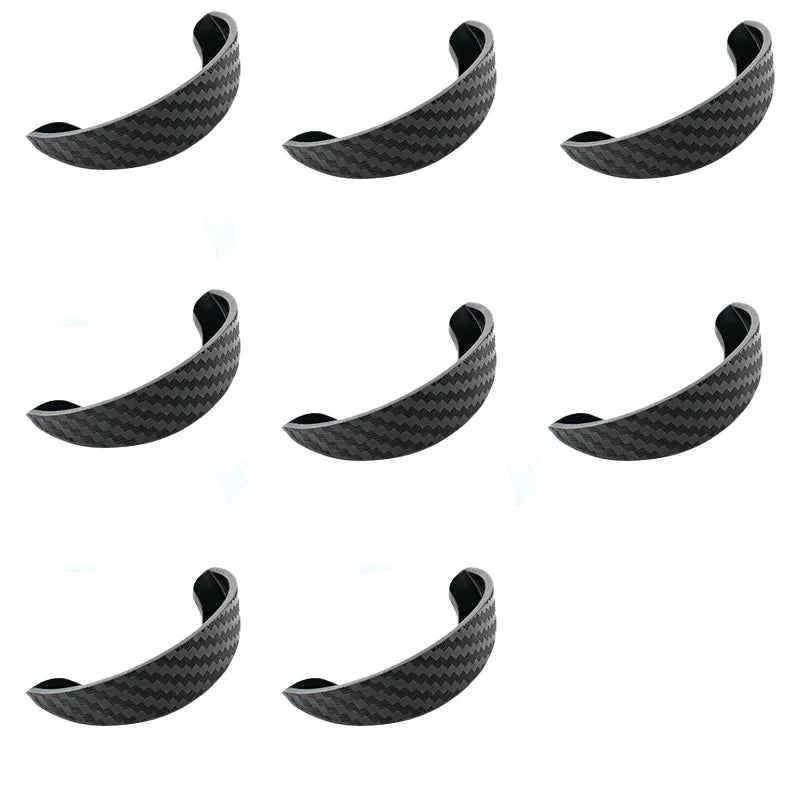 Carbon Fiber Rear Camera Rain Cover Dustproof Lens Shield close-up view