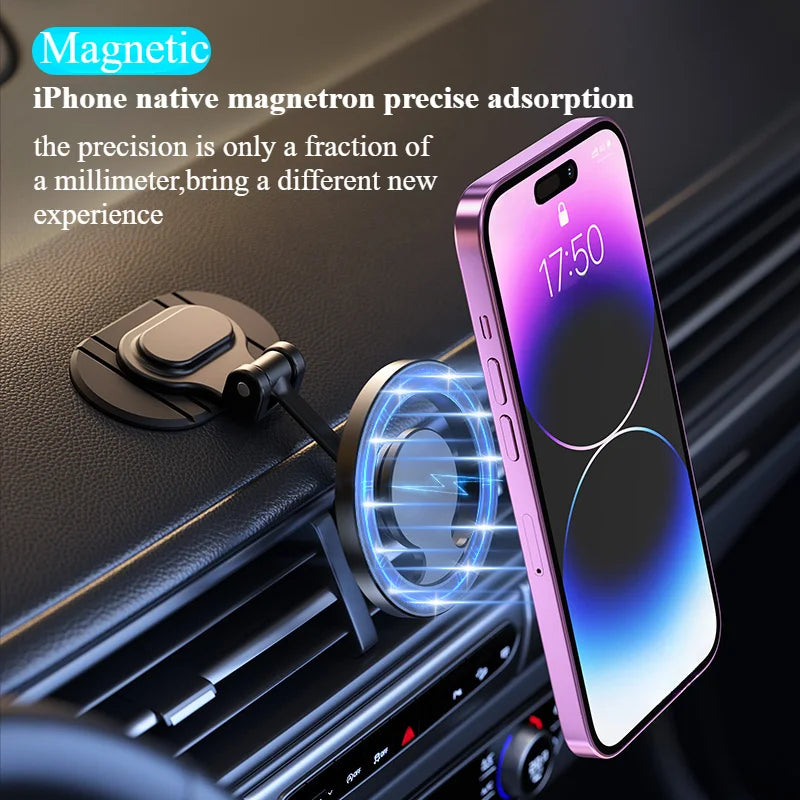1040° Rotation Magnetic Car Phone Holder For MagSafe iPhone 12-16 alternate view