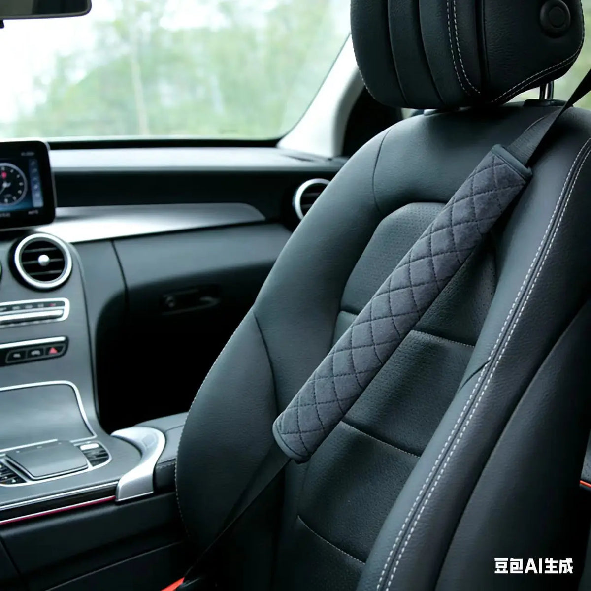 40cm Plush Seat Belt Shoulder Cover