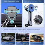 Car Phone Holder with Hook Clip | Universal Automatic Locking Car Vent Mount lifestyle view