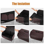 Car Trunk Organizer Box, Large Capacity, Auto Multiuse Tools, Storage Bag, Stowing, additional angle