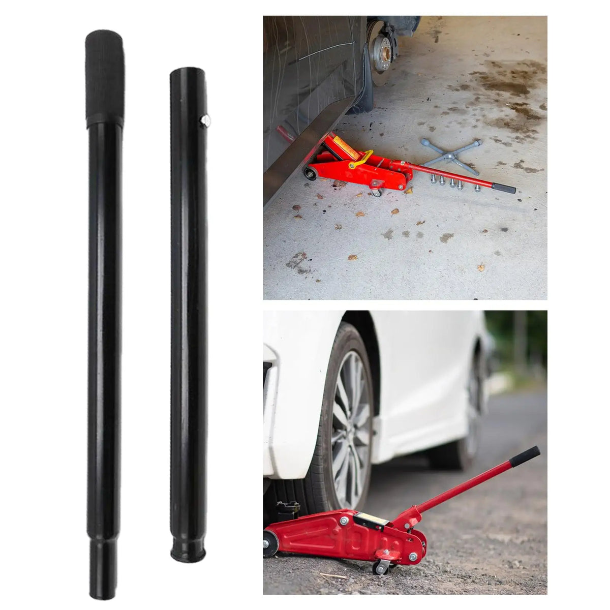 3 Ton Jack Handle Horizontal Jack Stands Portable Auto Repair Tool Strong Bearing Capacity Jack Pole