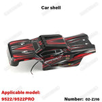 9522 PRO Remote Control Car Parts Swing Arm, Pull Rod, Steering Cup, Tire, Chassis, T lifestyle view