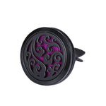 Refillable Car Air Freshener Clip | Stainless Steel Vent Diffuser Locket alternate view