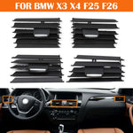 LHD RHD Front Left Right Dash AC Conditioner Air Vent Grill Outlet Tab Clip Repair Kit For BMW X3 X4 F25 F26 64229184742