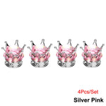 Bling Bling Rhinestone Valve Stem Caps | Chrome Crown Tire Valve Caps for Cars, Bikes lifestyle view