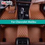 KAHOOL Custom Car Floor Mats For Chevrolet Malibu Auto Carpets Foot Coche Accessorie