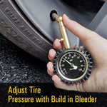 AQTQAQ Car Tire Pressure Gauge | Heavy Duty Accurate Tire Gauge for Cars and Trucks alternate view