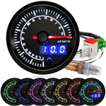 52mm 7 Color LED Car Gauge Set | Boost Water Temp Oil Pressure Voltmeter Air Fuel R additional angle