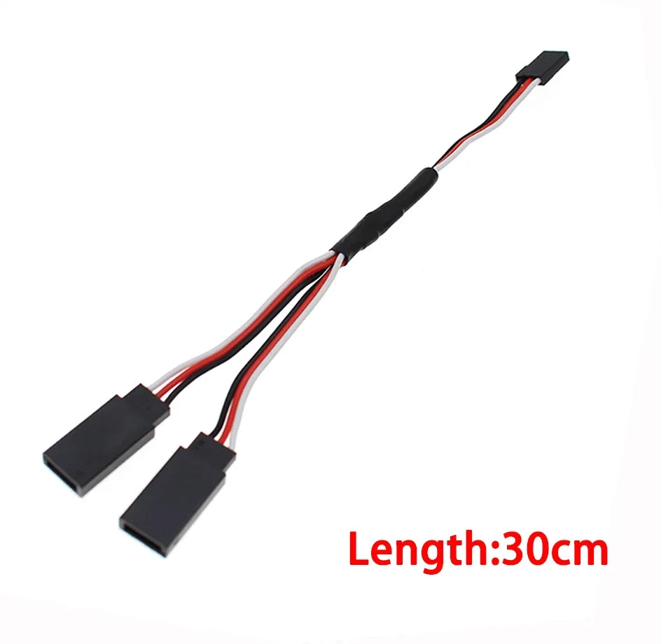 RC Servo Extension Cable Futaba JR Male to Female close-up view