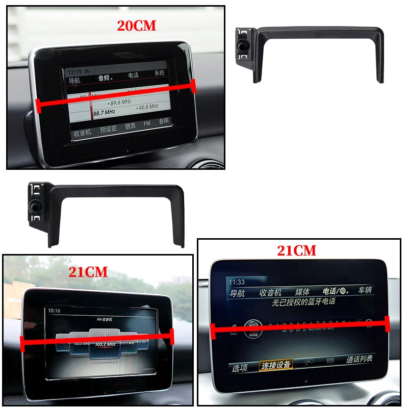 Car Phone Holder for Mercedes-Benz W176 W242 W246 A-Class B-Class C117 X156 GLA CLA additional angle