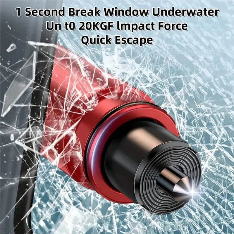 Car Emergency Hammer Seat Belt Cutter Glass Breaker alternate view
