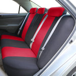 Universal Car Seat Cover Set 9 Pcs Polyester Knit Fabric Four Seasons additional angle