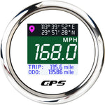 Waterproof Digital GPS Speedometer with LCD Odometer | Adjustable Speed Gauge for Mar alternate view