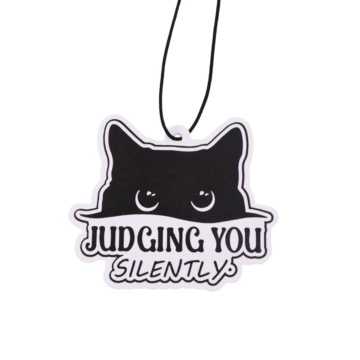 Raccoon Quotes Fragrant Paper Car Air Freshener | Solid Perfume Hanging for Home and Aut detail view
